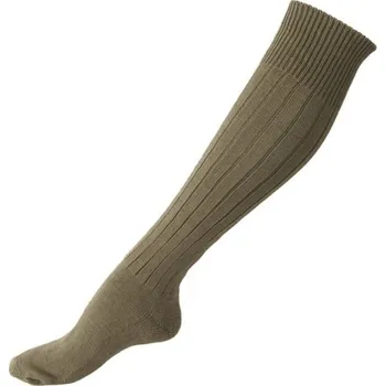 Pánské ponožky Bundeswehr Ponožky podkolenky BW zimní ZELENÉ ZELENÁ - OLIV 37-38