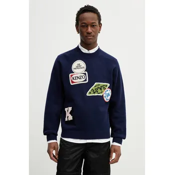 Dámský svetr Svetr s příměsí vlny Kenzo FG55PU7863DN námořnická modř 59X, vel. S