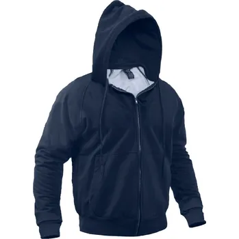 Pánská mikina ROTHCO® Mikina s kapucí ROTHCO® THERMAL ZIP navy blue