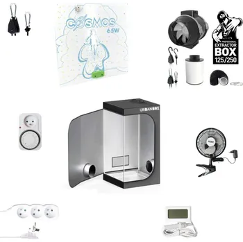 Pěstební box Growmarket Kompletní grow box URBANBOX LED Cosmos 65W Set, 40x40x120 cm