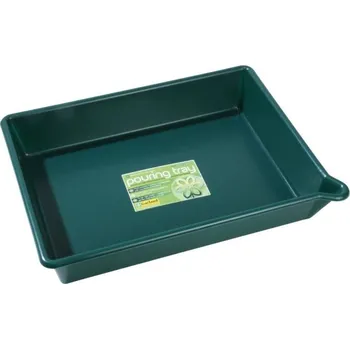 Podmiska Garland Pouring Tray Green 53x40x9.5 cm, podmiska s výlevkou