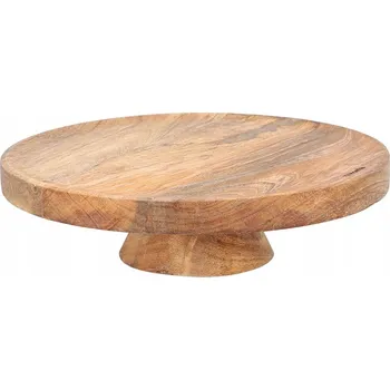 Podnos SJAL MANGO dřevěná na nožce 25x7 cm HOMLA