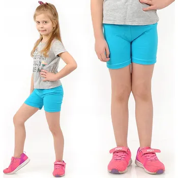 Cyklistické kalhoty Dětské cyklistické legíny Krátké kraťasy LAEMI 599 Tyrkysové 110