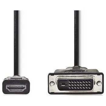 Video kabel Nedis CCGB34800BK30 - Kabel HDMI – DVI | HDMI Konektor - DVI-D 24+1-Pin Zástrčka | 3 m | Černá barva