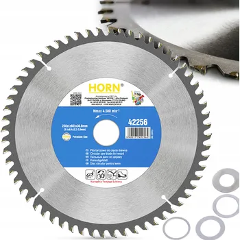 Pilový kotouč Kotoučová pila na dřevo 250 mm x 30,00 mm, 60 zubů