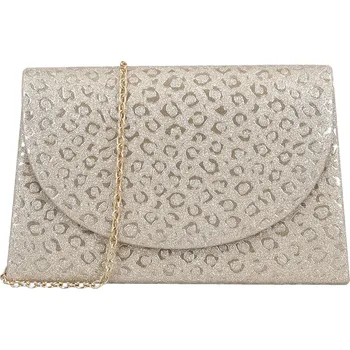 Kabelka Módní dámské plesové psaníčko Michelle Moon Basilie, zlaté