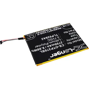 Baterie pro mobilní telefon Baterie Cameron Sino CS-OTP370SL pro Alcatel One Touch Icin - neoriginální