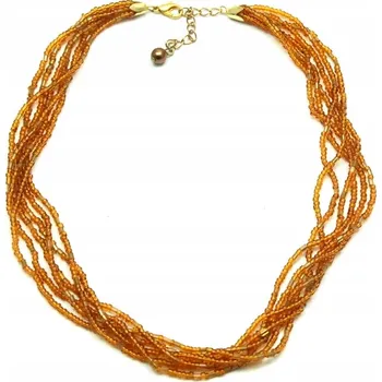 Náhrdelník Náhrdelník/ přívěsek s malými korálky JABLONEX