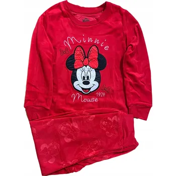 Dětské pyžamo teplé dívčí pyžamo 116 Minnie Mouse