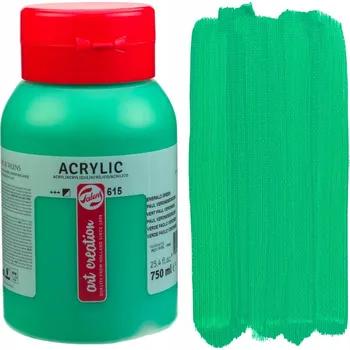 Vodová barva Akrylové barvy Talens zelená 1 ks 750 ml