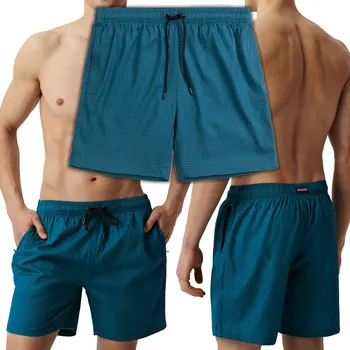 Pánské plavky Pánské Rychleschnoucí Koupací Šortky Boardshorty Plážové ATLANTIC - L