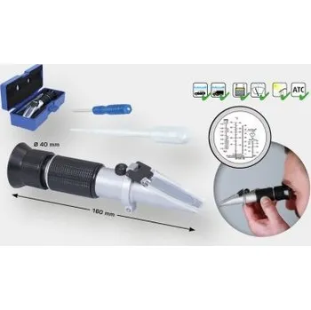Autodílna Ochrana proti mrazu/akumulátorová kyselina (refraktometr) KS TOOLS BT536010