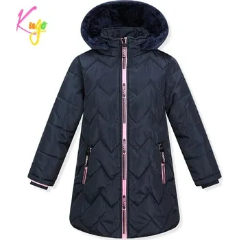 Dívčí bunda Dívčí zimní bunda / kabát KUGO KB2345, tmavě modrá