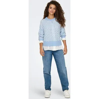 Dámská móda JDY Hellblau/ Weiß 1641915 M