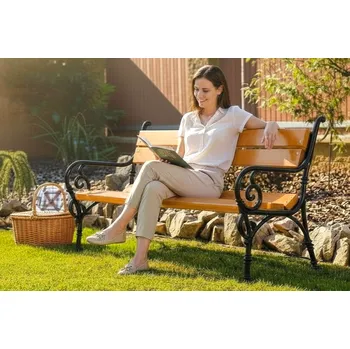 Zahradní lavice PROFIBA Litinová lavička Schönbrunn 2P