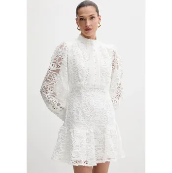 Dámské šaty Šaty Bardot 58421DB6 bílá 00X, vel. M