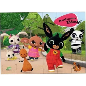 Liscianigiochi Maxi puzzle 24 dílků Let's Go Bing