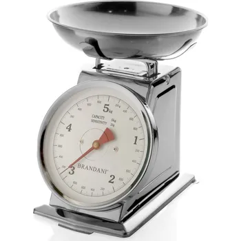 Kuchyňská váha Nerezová kuchyňská váha Brandani s nosností 5 kg ID_687026