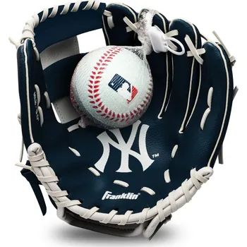 Sada baseballové rukavice a míčku MLB® TEAM New York Yankees (9,5")