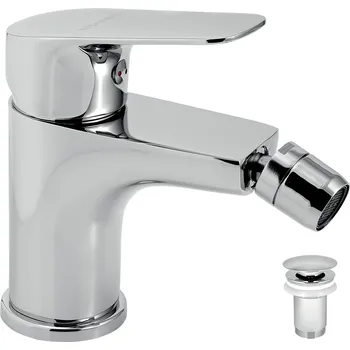 Bidetová baterie s výpustí Titania Pure, chrom