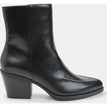 Dámská zimní obuv Baťa dámská kotníková bota na podpatku a špičce černé, vel. 40