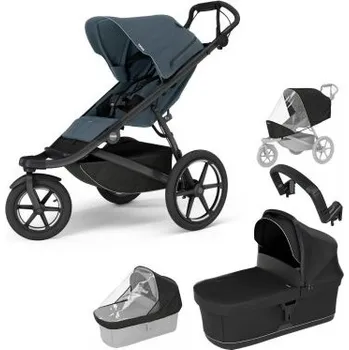 Kočárek Thule Urban Glide 3 Kompletní kočárek + příslušenství - Dark Slate/Black