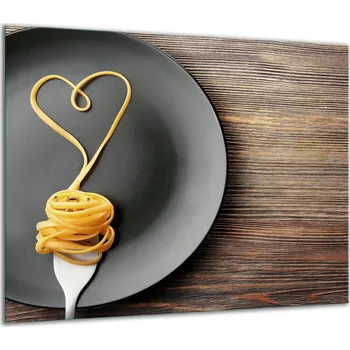 Obraz SKLENĚNÁ OCHRANNÁ DESKA NA SPORÁK 60x52 JÍDLO