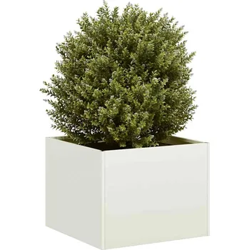 Truhlík Truhlík bílý 40x40x30 cm ocel - 8721158676788