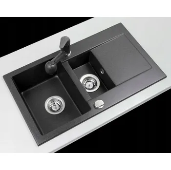 Granitový dřez Dřez jednopůlkový Lavello granit černý
