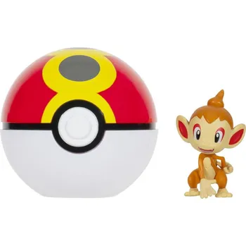 Figurka Jazwares Pokémon Clip N Go Poké Ball Chimchar a Repeat Ball