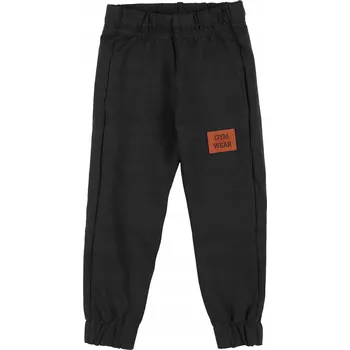 Chlapecké kalhoty Chlapecké zateplené kalhoty (GYM WEAR) černé Tup Tup, vel. 122
