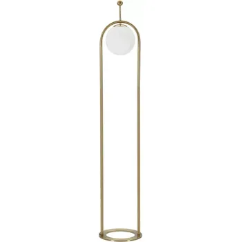 Stojací lampa Stojací lampa Glamy 168 cm bílá/zlatá