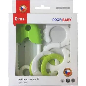 Profibaby Špendlík + osmička s kousátky Zelená