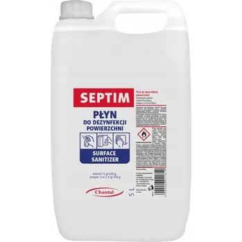 Dezinfekce SEPTIM Tekutý dezinfekční prostředek na povrchy 5 L KatA