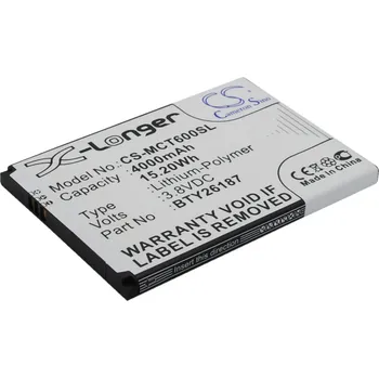 Baterie pro mobilní telefon Baterie Cameron Sino CS-MCT600SL za Mobistel BTY26187 - neoriginální