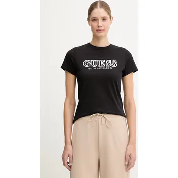 Pánské tričko Bavlněné tričko Guess KETTY V6RI10.I3Z14 černá 99X, vel. S