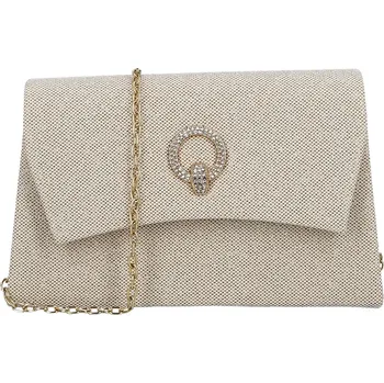 Kabelka Trendy dámské plesové psaníčko Michelle Moon Capri, zlaté