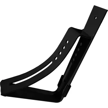 PRODOMOS line Držák komínových lávek UNI U pro šindelové a plechové krytiny RAL 9005 černá