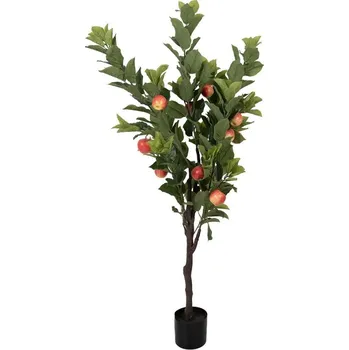 Vánoční stromek Dekorační strom jabloň s jablíčky Tree Apple - 30*30*150 cm
