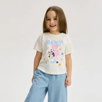 Reserved - Tričko Bluey - krémová - 402EC-01X - 402EC-01X-86