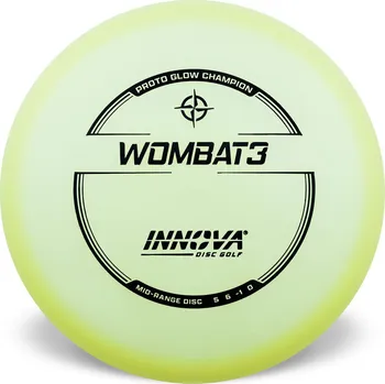 Disc golf Innova WOMBAT3 Champion Proto Glow Váha: 177 g