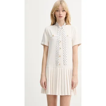 Dámské šaty Šaty Silvian Heach HESPER GPP26461VE béžová 01X, vel. 40