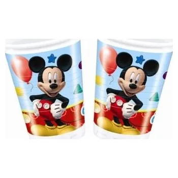 Party nádobí Kelímky Procos myšák Mickey 200 ml 8 kusů