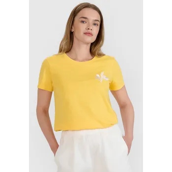 Dámské tričko Dámské Tričko 4F žluté M