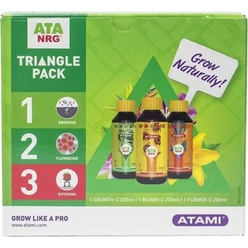 Hnojivo Atami ATA NRG Triangle Pack 750 ml, sada hnojiv