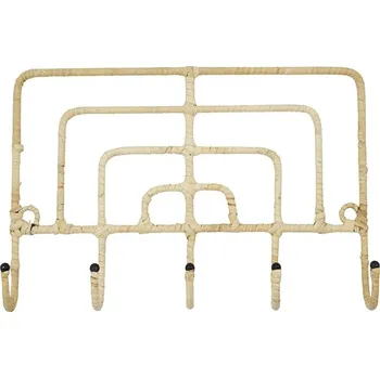 Věšák Nástěnný věšák House Doctor HDRoom 30 x 20 cm 267660009 béžová 12X