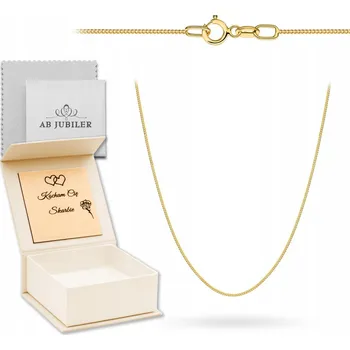 Řetízek ZLATÝ ŘETÍZEK 585 45CM GRAVÍROVÁNÍ KŘESTU A PLNÉHO SVATÉ PŘIJÍMÁNÍ JAKO DÁREK