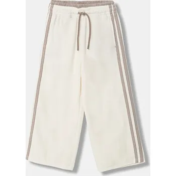 Dětské tepláky United Colors of Benetton 3UAPCF06T.G.Seasonal béžová 02X, vel. 150