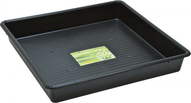 Garland Square Tray Black 80x80x12 cm, plastová podmiska