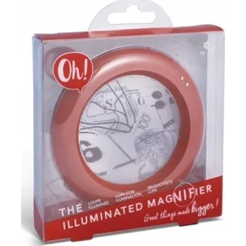 Osvětlená lupa - zvětšovací sklo